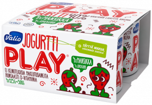 Valio Raspberry Youghurt, low sugar, lactose free